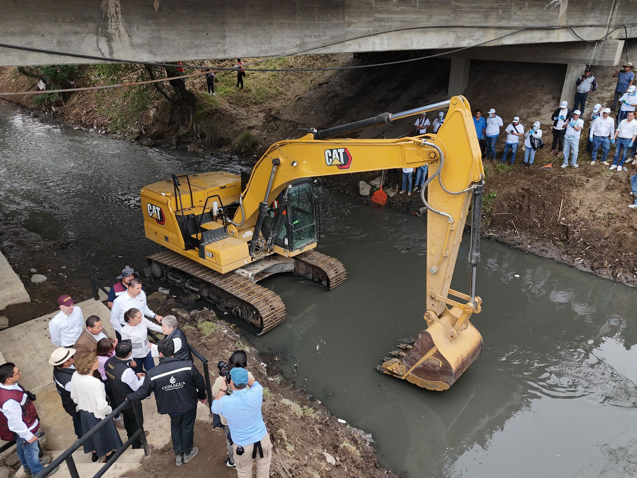 Inicia Gobierno de México limpieza nacional de ríos, en el marco del Día Mundial del Agua