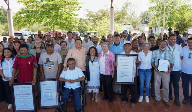 Secretaria Bárcena concluye gira de trabajo en Yucatán