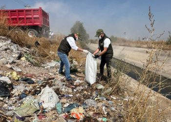 Retira EdoMex 75 toneladas de cascajo, basura y 400 llantas de espacios públicos y parques en Chimalhuacán