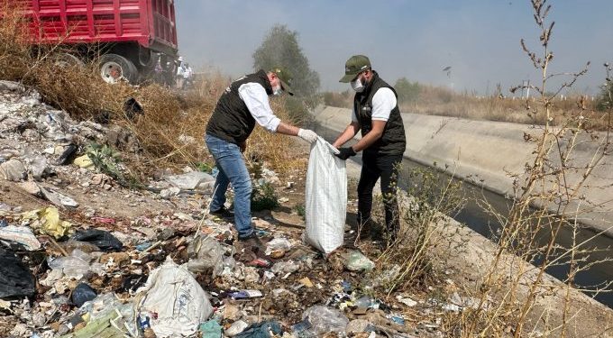 Retira EdoMex 75 toneladas de cascajo, basura y 400 llantas de espacios públicos y parques en Chimalhuacán