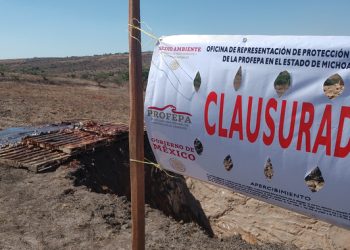 Clausuran tiradero clandestino y aprehenden a cuatro personas en Michoacán
