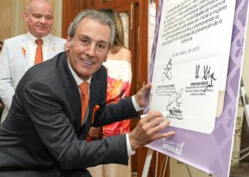 Firman Pepe Chedraui y UNODC México acuerdo para prevenir la violencia de género