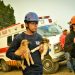 Brigadistas, Voluntarios y Militares atienden incendio en Atltzayanca, Tlaxcala
