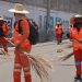Más de 280 elementos participaron en recolección de residuos en Desfile del 5 de Mayo