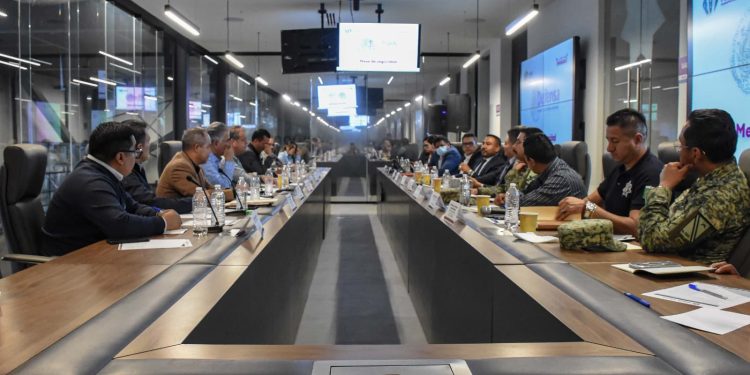 Presidente municipal Pepe Chedraui establece estrategias de seguridad pública