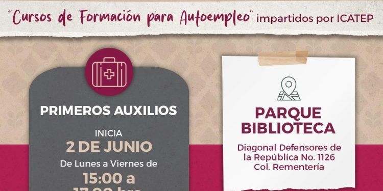 Invita Gobierno de la Ciudad a inscribirse en cursos gratuitos de capacitación para el autoempleo