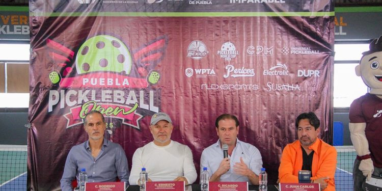 Presenta Instituto Municipal del Deporte el Torneo “Puebla Pickleball Open 2025”