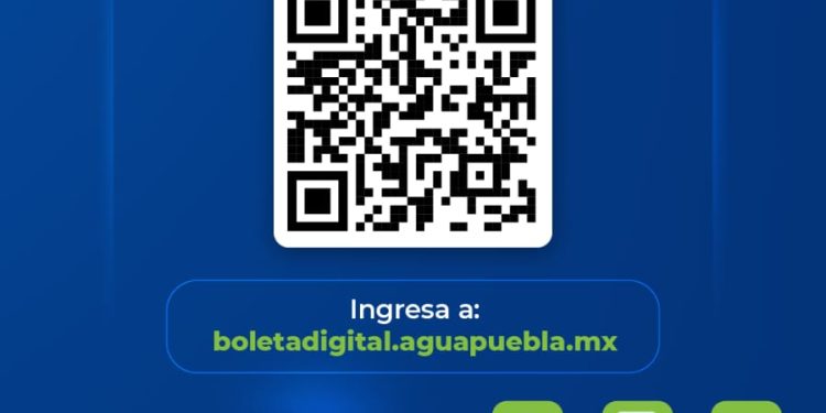 Contribuyendo al Cuidado de Medio ambiente, Agua de Puebla lanza la Boleta Digital