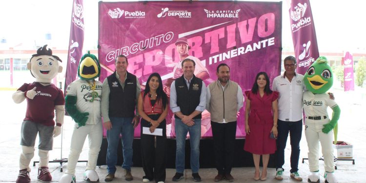 IMDP puso en marcha el Circuito Deportivo Itinerante en San Francisco Totimehuacán