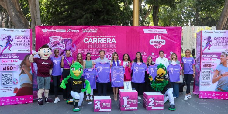 IMDP y la Secretaría de Igualdad Sustantiva presentan la playera y medalla de la Carrera “Mujeres Imparables”