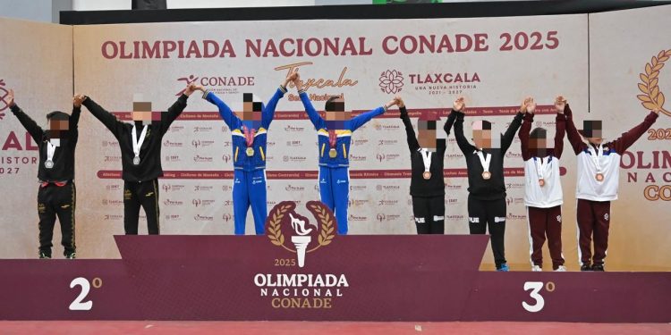 Deportistas poblanos logran medallas en Olimpiada CONADE 2025