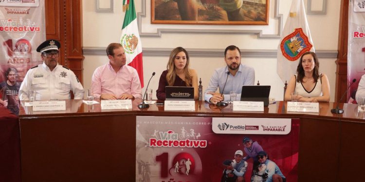 Presenta Gobierno de la Ciudad actividades por Aniversario de la Vía Recreativa