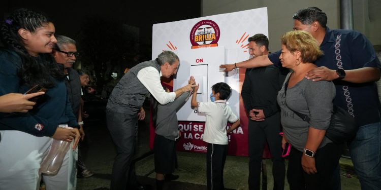 Pepe Chedraui reafirma su compromiso para la transformación urbana con Puebla Brilla