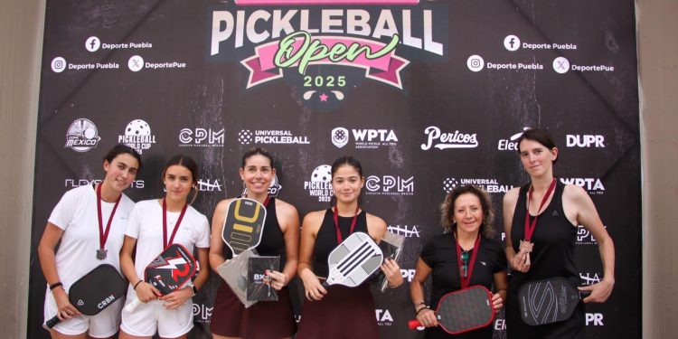 La capital hace historia con el Torneo Puebla Pickleball Open 2025