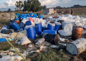Por depositar residuos peligrosos en Área de Protección Lago de Texcoco, prisión preventiva a tres personas