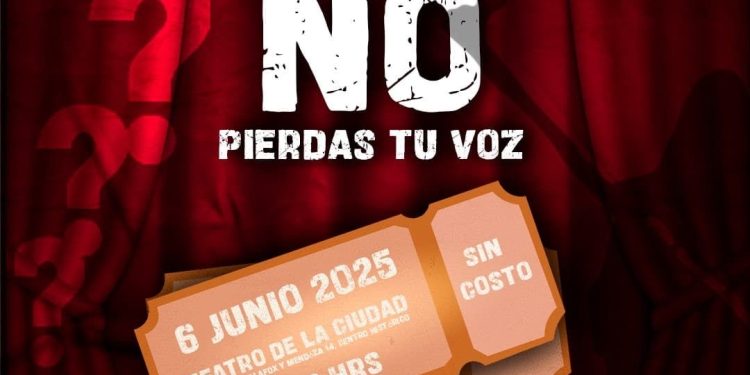 Gobierno de la Ciudad promueve “No pierdas tu voz”: Teatro con causa para prevenir adicciones en jóvenes
