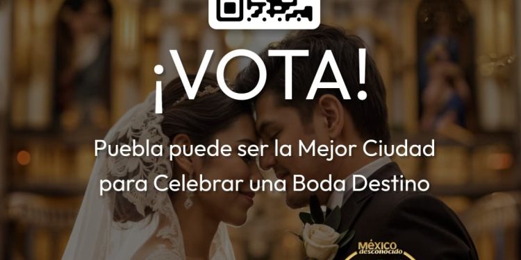 Puebla, nominada a Mejor Ciudad para Celebrar una Boda Destino