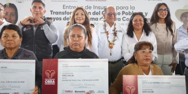 Desde Acatlán, Gobierno de Puebla impulsa el desarrollo del campo poblano