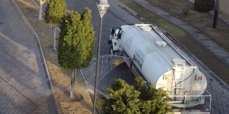 Agua de Puebla distribuyó 159 millones de litros de agua tratada