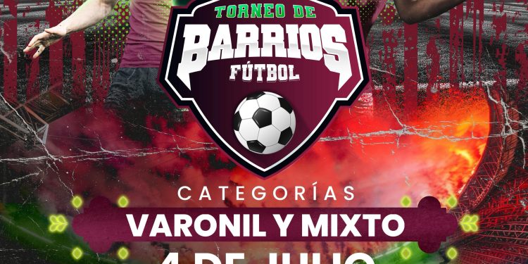 Anuncia IMDP Torneo de Barrios de Futbol 7 – 2025