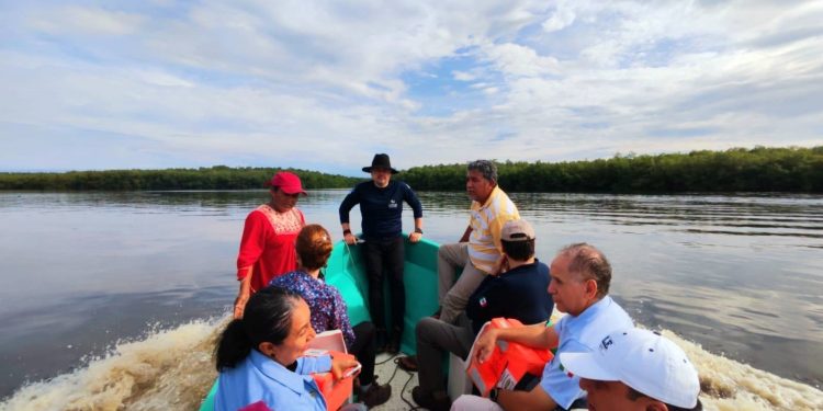 La Conanp atiende problemáticas socioambientales en la cuenca del Río Cintalapa, en el Soconusco, Chiapas