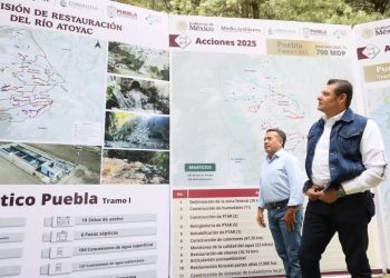 Gobierno de Puebla y CONAGUA impulsan acciones en el nacimiento del Río Atoyac