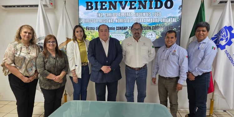 La Conanp firma convenio de concertación con el Tecnológico Nacional de México Región Carbonífera