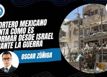 Óscar Zúñiga, reportero mexicano, cuenta su experiencia durante la guerra entre Israel e Irán