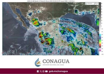 Erick permanece en tierra, ahora como baja presión remanente