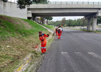 Continúan trabajos de limpieza en parque Amanda y Avenida Vicente Suárez