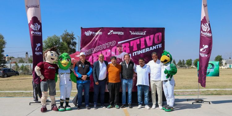 El IMDP lleva a cabo la primera edición del Circuito Deportivo Itinerante en San Sebastián de Aparicio