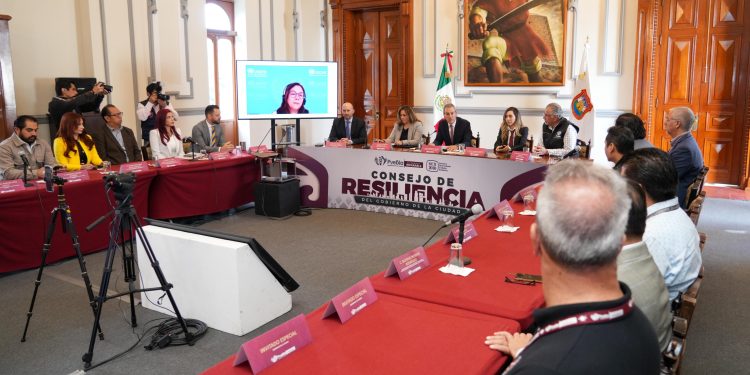 El primer Consejo de Resiliencia Municipal del país se instala en la Capital de Puebla