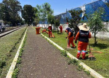 Arranca Gobierno de la Ciudad jornada integral de limpieza en colonia Héroes de Nacozari