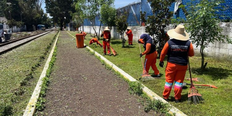 Arranca Gobierno de la Ciudad jornada integral de limpieza en colonia Héroes de Nacozari