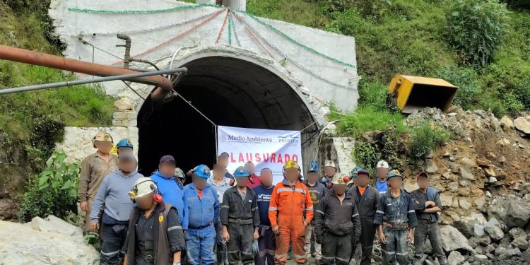 Operaba ilegalmente, Profepa clausura total temporal a mina subterránea de zinc, en Angangueo, Michoacán