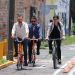 Supervisa Gobierno de la Ciudad ampliación de la red de infraestructura ciclista de la capital