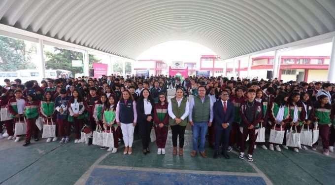 Promueve Gobierno del EdoMex la cultura del reciclaje entre estudiantes