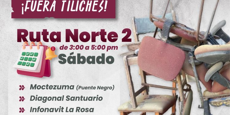 Organismo Operador de Limpia continúa campaña de Descacharrización en el norte de la Ciudad