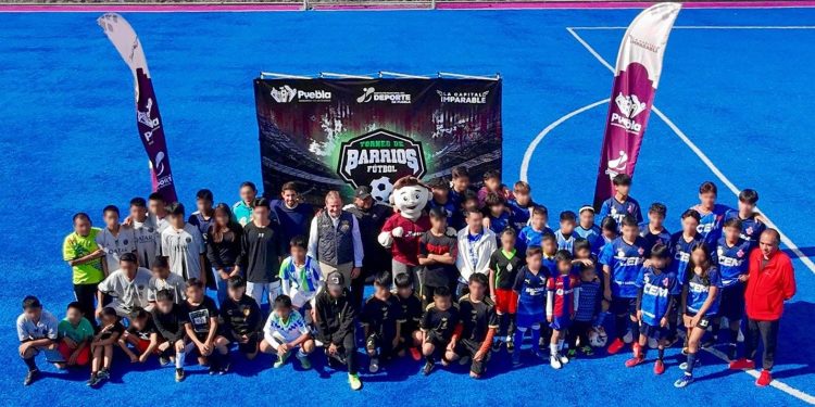 Inaugura el IMDP el Torneo de Barrios de Futbol 7 – 2025