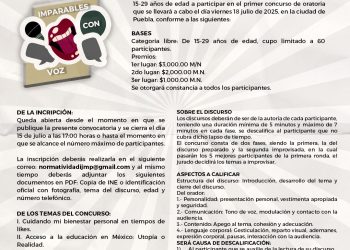 Impulsa IJMP la expresión juvenil con su Primer Concurso de Oratoria