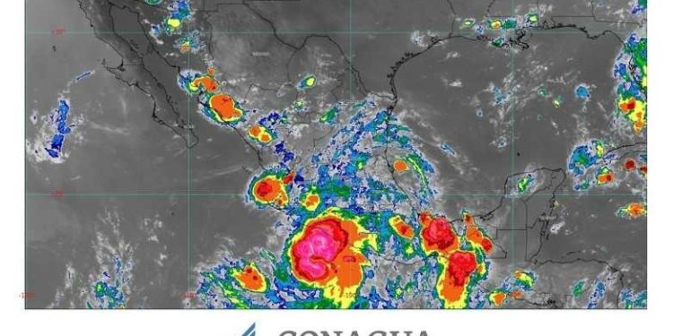 Se pronostican lluvias intensas para Guerrero y Oaxaca