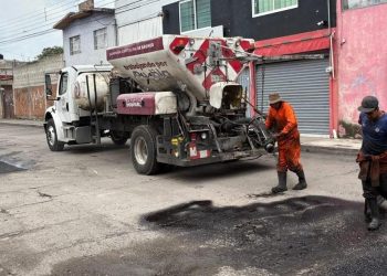 Campaña Capitalina Bacheando Puebla, un programa integral de mantenimiento vial