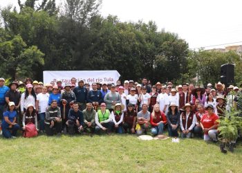 Semarnat encabeza primera jornada de limpieza en el río Tula