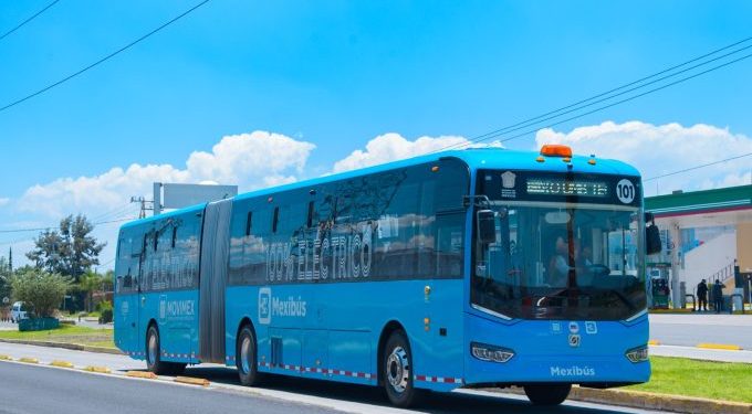 Autobuses eléctricos en la Línea IV del Mexibús; conectan Tecámac con Metro La Raza