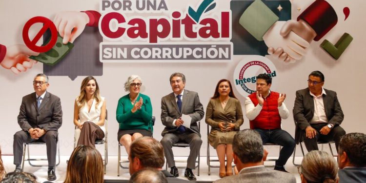 Impulsa Gobierno de la Ciudad campaña “Por una Capital sin Corrupción”