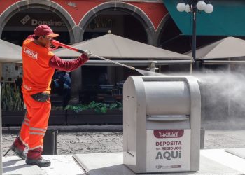 Refuerza Gobierno de la Ciudad la limpieza en el Centro Histórico con una intervención integral