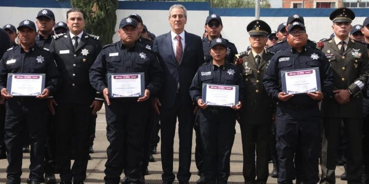 Reconoce Pepe Chedraui a Policías de la Ciudad en su Día