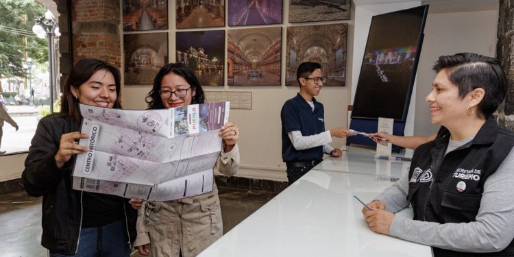 Aumenta llegada de turistas a la Ciudad de Puebla en primer semestre de 2025