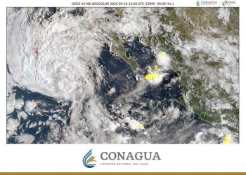 Mario mantendrá lluvias de fuertes a muy fuertes en la península de Baja California