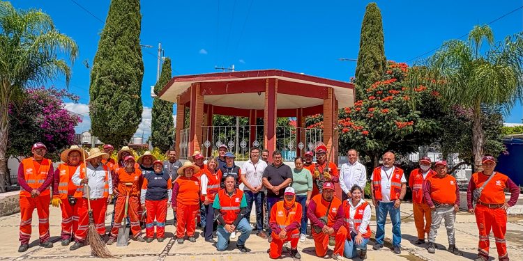 Realiza Gobierno de la Ciudad campaña de limpieza en las 17 Juntas Auxiliares